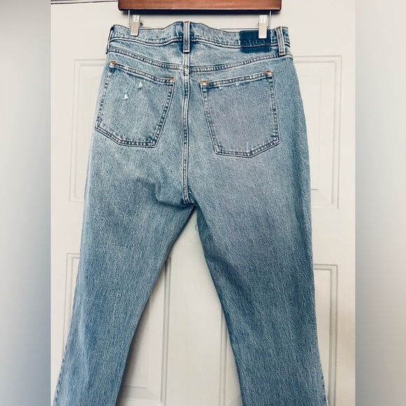 Abercrombie & Fitch the skinny High Rise 31 -12 Jeans Ripped Distressed - Picture 7 of 14